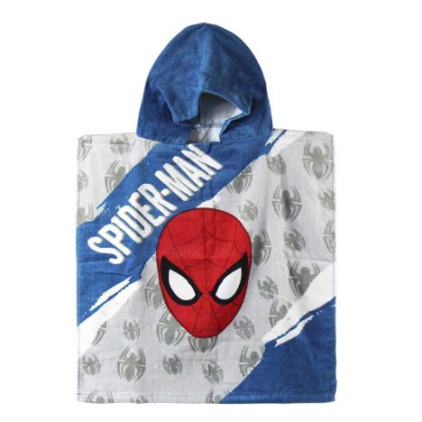 Marvel Ultimate Spiderman Hooded Bath Beach Towel Poncho Extra Image 2